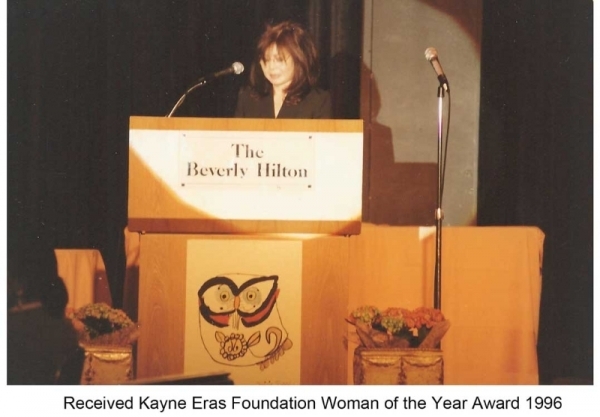 Susanna Chung Forest received the Kayne Eras Foundation