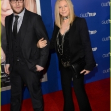 Barbara Streisand at a movie premiere