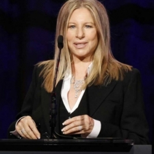 Barbara Streisand at an awards dinner in Beverly Hills