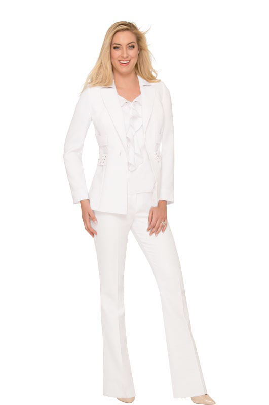 elegant-designer-white-pant-suit-custom-made-to-your-measurements ...