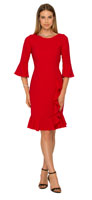 Elegant Designer Portrait Dress - Susanna Beverly Hills